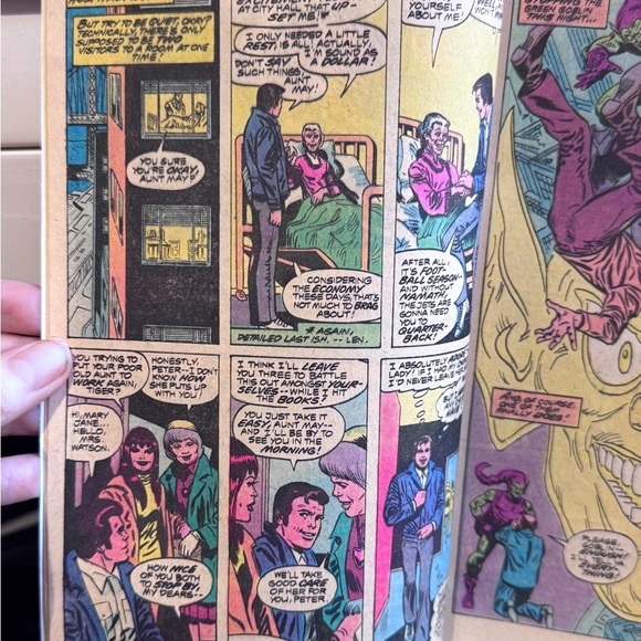 🕷️ Rare Vintage 1970’s Marvel The Amazing Spider-Man Green Goblin Comic #177 - Picture 15 of 16